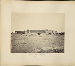 El Purana Kila, Fuerte Viejo de Delhi de Samuel Bourne