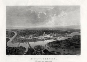 San Petersburgo, Rusia, siglo XIX de Samuel Bradshaw
