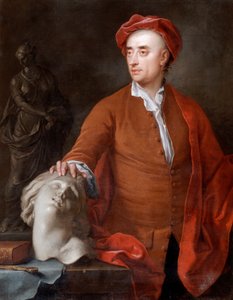 Retrato de John Michael Rysbrack, presunto, siglo XVIII