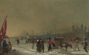 Escarcha en el Támesis de Samuel Collings