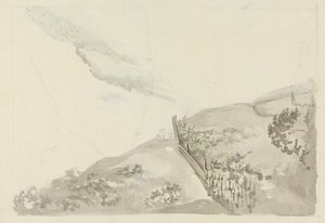Una valla junto a un desfiladero de Samuel Davis
