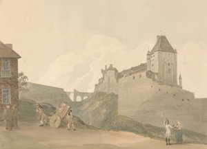 Castillo de Dieppe, Normandía de Samuel Davis