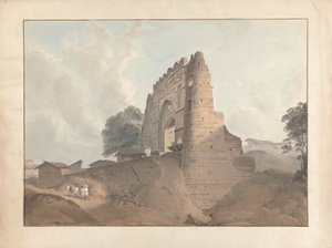 Puerta del Viejo Fuerte de Benarés de Samuel Davis