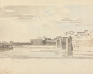 La Puerta Este de Tanjore (S. India) de Samuel Davis