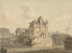 El final del puente en ruinas de Ruán de Samuel Davis