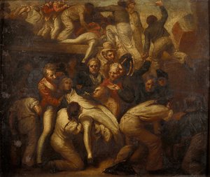 La muerte de Horatio Nelson de Samuel Drummond