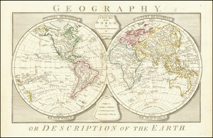 Mapa del mundo de 1794 por Samuel Dunn de Samuel Dunn