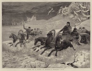 Yendo de picnic en Rusia, una carrera amistosa de Samuel Edmund Waller