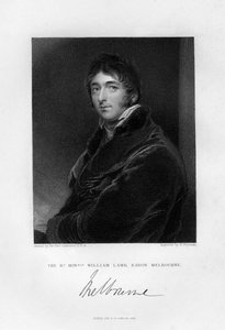William Lamb 1779-1848, 2do Vizconde de Melbourne, 1836