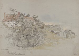 Rusthall Common, cerca de Tunbridge Wells, c.1845 de Samuel Gillespie Prout