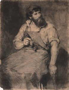 Herrería, estudio para Das Gericht, c.1883
