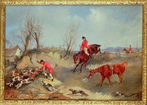 La caza, siglo XIX de Samuel Henry Alken
