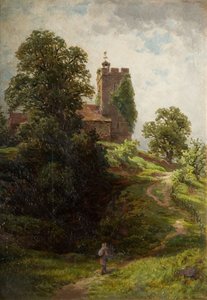 Iglesia de Wigmore, cerca de Ludlow, 1880