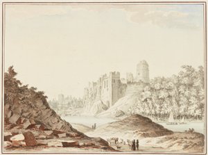 Castillo de Pembroke de Samuel Hieronymous Grimm