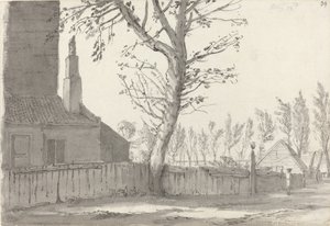 Calle Alta en la Casa Solariega, Marylebone de Samuel Hieronymus Grimm