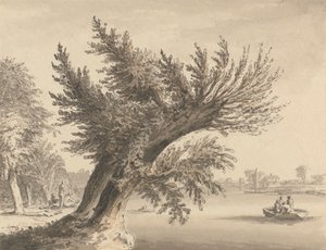 En el Támesis, en Barnes de Samuel Hieronymus Grimm