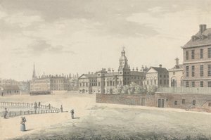 Desfile de la Guardia de Caballería, Whitehall de Samuel Hieronymus Grimm