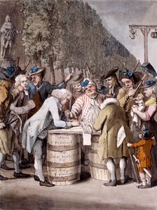 La elección de Middlesex de Samuel Hieronymus Grimm