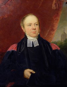 Retrato de William Buckland (1784-1856) Profesor de Mineralogía en la Universidad de Oxford y Decano de Westminster