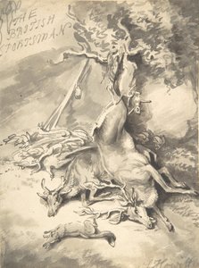 Diseño para el Frontispicio de El Deportista Británico, ca. 1812