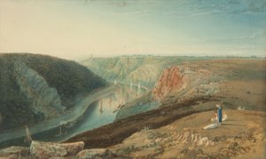 El Avon desde la Colina del Observatorio, c.1825 de Samuel Jackson