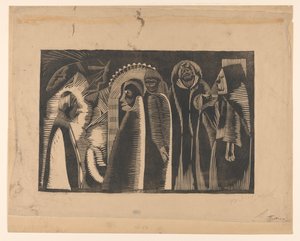 Fantasie (título original del objeto) de Samuel Jessurun de Mesquita (signed by artist)