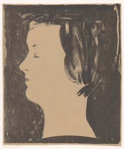 Perfil (perfil de la chica) de Samuel Jessurun de Mesquita