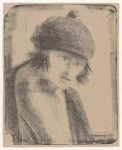 Mujer con boina de Samuel Jessurun de Mesquita