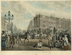 Elefante y Castillo, Newington, Londres, 1826