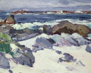 Una costa rocosa, Iona de Samuel John Peploe