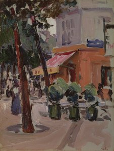 Los Jardines de Luxemburgo de Samuel John Peploe
