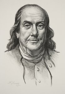Benjamin Franklin (litografía)