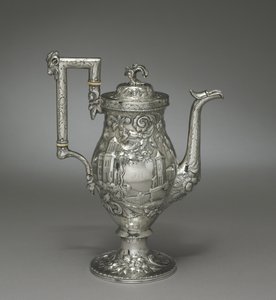 Cafetera Neo-Rococó, c.1840 de Samuel Kirk