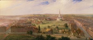 Birmingham desde la Cúpula de la Iglesia de San Felipe de Samuel Lines