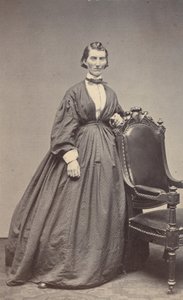 Frances Clayton,c. 1865 (foto) de Samuel Masury