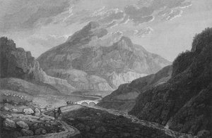 Una Vista de Ben Eim, 1813 de Samuel Middiman