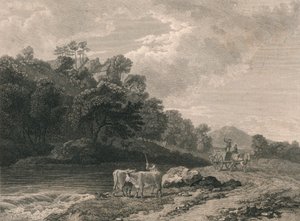Vista cerca de Dalton, 1785 de Samuel Middiman