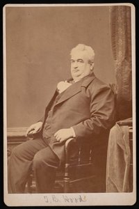 Retrato del Dr. T.B. Hood, entre 1876 y 1880 de Samuel Montague Fassett