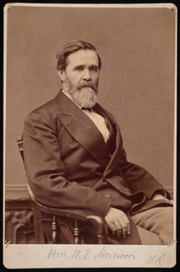 Retrato del Hon. W.F. Morrison, entre 1876 y 1880 de Samuel Montague Fassett