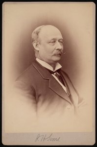 Retrato de J.H. Sims, entre 1876 y 1880 de Samuel Montague Fassett
