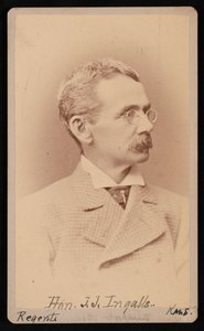 Retrato de John James Ingalls de Samuel Montague Fassett