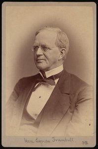 Retrato de Lyman Trumbull 1813-1896, 1877 de Samuel Montague Fassett