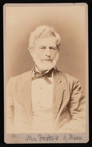 Retrato del Sr. Foster de Massachusetts