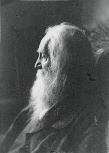 Walt Whitman en Camden, N.J., c. 1891 de Samuel Murray