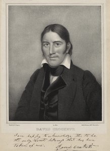 David Crockett, c.1835 de Samuel Osgood