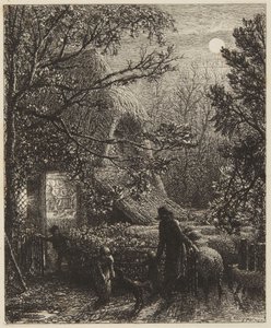 Navidad o encerrar a la última oveja de Samuel Palmer