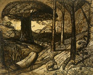 Temprano en la mañana, 1825 de Samuel Palmer