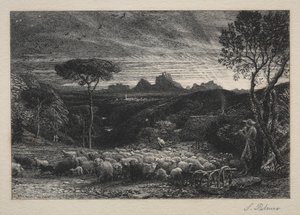 Abriendo el Pliegue de Samuel Palmer