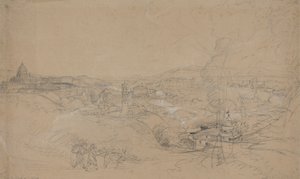 Roma desde San Spirito de Samuel Palmer