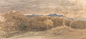 Escena en Gales de Samuel Palmer
